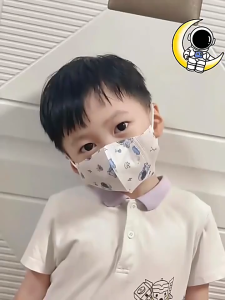 [Individual Package][For Kids] BT 30PCS KN95 Face mask for Kids Cartoons 3D Duckbill Child Child Facemask 5d Baby Mask available Little Child Not Single Use Beauty Facial 口罩mask小孩子 独立包装30pcs