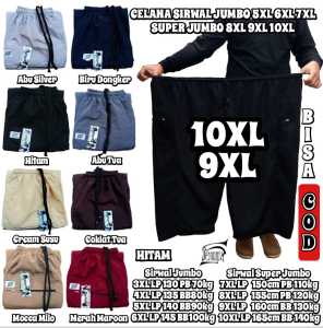 Celana Komprang Sirwal Pangsi Jumbo Dalaman Gamis Celana Big size Muslim Pria Celana Longgar Celana Muslim Jumbo Panjang Celana Oversize Celana Haji Umroh DEROUGRAS