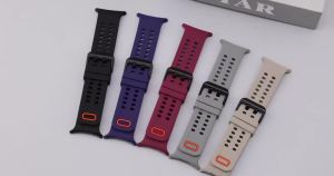 Original 1:1 For Samsung Galaxy Watch Ultra 2 Strap 47mm Sport Silicone Replacement Bracelet correa Galaxy Watch 2026 Ultra Band