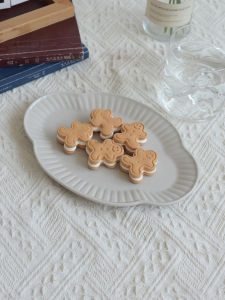 Cloud Shaped Ceramic Plate Creative Fruit Dessert Plate Sushi Plate Snack Plate High Aesthetic Value Home Use Dishware