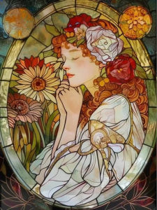 Kayou | Diy Full Mosaic Art Fantasy Sleeping Beauty New Diamond Painting Kits Elegant Girl Embroidery Wall Decor