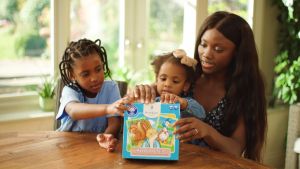 GM Kids (1 - 4 ขวบ) เกมจับคู่ ฝึกตรรกะ ความจำ Peter Rabbit Heads and Tails Orchard Toys OR0243