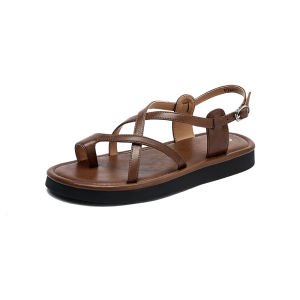 Josiny | Roma Strap Comfortable Flats Sandals