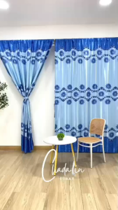 ผ้าม่านประตูสอดลวด ผ้าม่านสอดราง สอดรางม่านได้สั่งตามขนาดที่ต้องการได้ ราคาต่อ 1 ผืน ตามภาพกด 2 ผืน เย็บติดสายรวบม่านไป