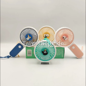 TAIYO Mini Fan Portable Lipat Animal Kipas Angin Kecil Handheld Simple Stylish 3 Speed USB Charger Type-C