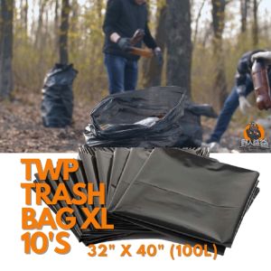 TWP Trash Bags Size XL 10s (32" x 40" 100L)