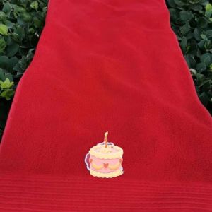 DIHUANTUO | Red Bath Towel For Ceremonies