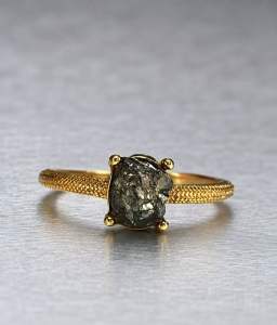 NATURAL PYRITE RINGS ( Stone of strenght and luck )