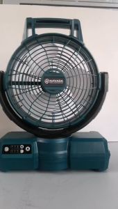 Quạt chạy pin NAVARA  dùng chân pin phổ thông có chỉnh tốc ( Mua Thân Quạt Tặng Pin 5 cell + Sạc )