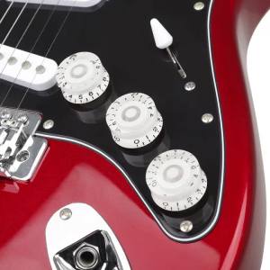 IRIN | IRIN 3Pcs Guitar Knob Top Hat Acrylic Volume Tone Control Knob Electric Guitar Replacement Parts Musical Instrument Accessories