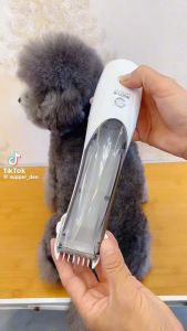 Tông đơ cho thú cưng tông đơ cắt lông kiêm hút lông chó mèo BH 6 tháng