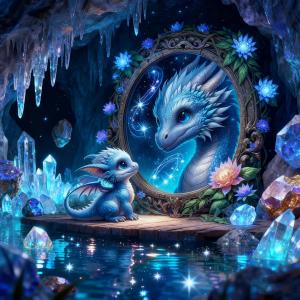 Huacan Full Diamond Painting Dragon Flower Diamond Mosaic Animal New Collection 2025 Wall Decor