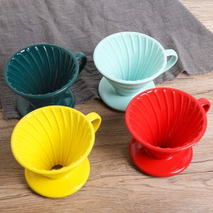 TILAIEN | V60 Manual Pour Ceramic Coffee Dripper Filter Nordic Design