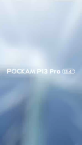 POCKAM P13 Pro 13.4" Gemini AI 120Hz Display 12000mAh Battery 48GB RAM (12GB+Up to 36GB Extended RAM) +256GB ROM 2.4K INCELL Tablet UNISOC T7280 16MP Main camera 7.7mm ultra-thin Free Keyboard + Mouse + Case + Pen + Earphones + Screen Protector
