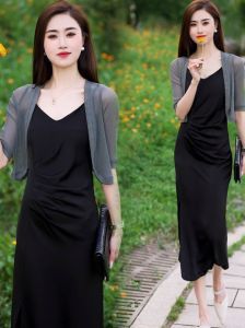 Summer Easiest for Match Sun Protection Small Waistcoat Short Cape Suspender Skirt Small Coat Small Cardigan Outwear Blouse