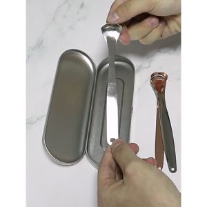 Dụng cụ vệ sinh lưỡi cao cấp cạo lưỡi sạch nạo lưỡi bằng inox cho người lớn hơi thở bớt hôi 100%