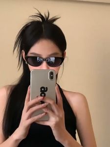【 In Stock 】Various Styles Of Cat-eye Sunglasses High-end Retro Small-frame Cool Girl Sunglasses!European And American Style Fashion Sunglasses Cermin Mata Hitam Mata Kucing猫眼墨镜