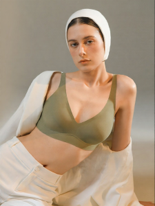 SUJILIANGPIN | Soft Support Seamless No-Wire Gather Bra