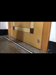 1M Thickened Door Bottom Seal Strip Self-Adhesive Silicone Weatherstrip Soundproof Windproof Dustproof Insect Proof Gap Sealer