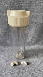 Cốc lọc nước 10 inch 2 ron cao cấp ren 21mm