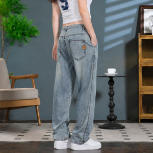 HULIXIONGDI | Summer Cool Breathable Lightweight Mens Straight Trousers