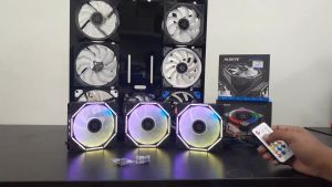 Fan Case Rgb Controller Alseye Pentagon EL-120 RGB