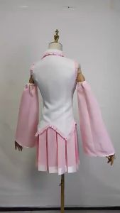 Sakura Hatsune Miku Cosplay Costume Full Set Pink Anime Dress With Wig Option For Cosplay Halloween Comic Con