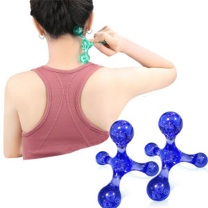 Dụng Cụ Massage Bấm Huyệt Cầm Tay 1 Cái Tác Động Sâu 4 Chân Tự Massage Kích Hoạt Điểm Đau Massage Lưng Nhẹ Nhàng Chất Liệu Nhựa