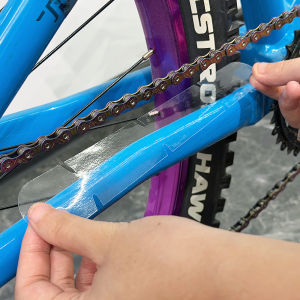 BIKE Bicycle Chain Stay Protection Stickers MTB Frame Anti-scratch Stickers Transparent Waterproof Cycling Accessories