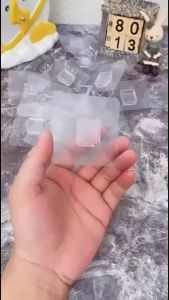 {1set-20pcs} Punch-free partition holder fixer laminate holder nail wardrobe cabinet nail-free paste隔板托