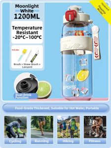 WEIZHIXIANG | Portable Sports Water Bottle for Kids and Students