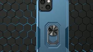 szhaiyu | Metal Stand Military Grade Phone Case for IPhone 17 Pro Max Armor Cover for IPhone 17 Air 16 15 14 13 12 11 Plus 17E 16E Coque