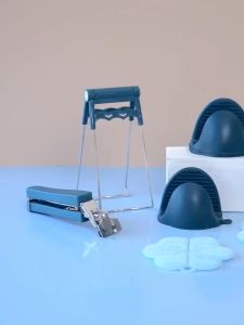 Kẹp Nhấc Bát Đĩa Bằng Silicone Chịu Nhiệt Cao Chống Trượt Tiện Dụng Cho Nhà Bếp