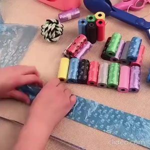🚀[SG]1 Rolls- 20 bags Pet Poop Bag/ Paws Dog Poop Bag/ Dog Poop Bag/ Cat Waste - Random colour