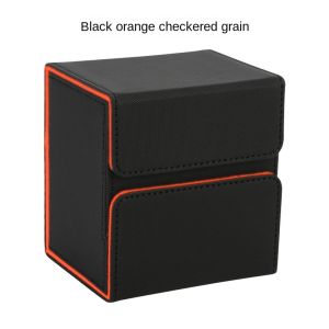 100+ Trading Card Deck Case Leather Magnetic Closure Card Storage Box Magic Card Protectors Fit for YuGiOh MTG Sport Cards