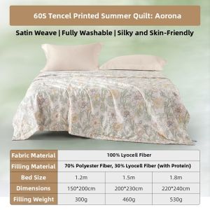 MENDALE | Washable Cooling Tencel Summer Quilt
