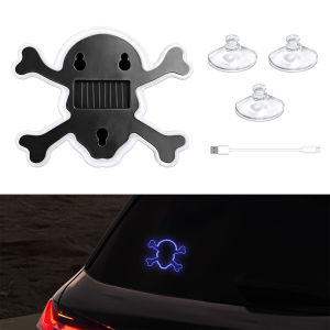 KEVANLY | 1 Đèn LED Trang Trí Hình Đầu Lâu Đèn Neon Trang Trí Tiệc Halloween Đèn Cửa Sổ Có Cốc Hút Đèn Trang Trí Nhiều Màu Sắc Đèn Trang Trí Mới Lạ