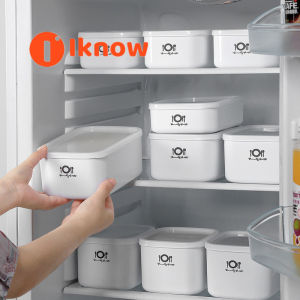 I know Plastic refrigerator fruit fresh-keeping box microwave oven lunch box rectangular small lunch box food storage box