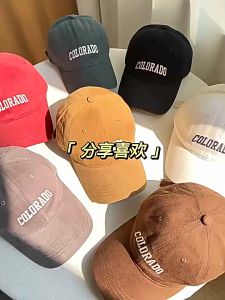 หมวกเบสบอล หมวกกีฬาสี แก๊ป ปัก Los Angeles สีซีด cap สไตล์วินเทจใ มีปีก  คุณภาพสู สไตล์เกาหลี ปรับขนาดได้ มี 5 สีG2895