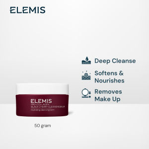 [Lazada Exclusive] ELEMIS Pro-Collagen Black Cherry Cleansing Balm 50g – Nourishing Balm Cleanser for Smooth Hydrated Skin