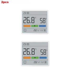 New DUKA Atuman LCD Electronic Digital Temperature Humidity Meter Clock Indoor Outdoor Thermometer Hygrometer Weather Sensor