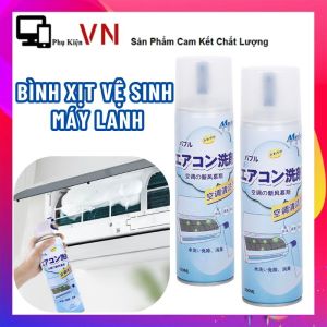 Bình Xịt Vệ Sinh Điều Hòa Máy Lạnh 500ML - Chai Xịt Bọt Vệ Sinh Máy Lạnh Lưới Lọc Và Khử Khuẩn Khủ Mùi Hôi Đa Năng