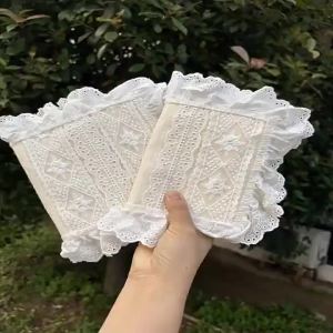 A5 Book Jacket Lace Lace High Aesthetic Book Cover Adapt To The Manual Ledger Fabric Protective Cover