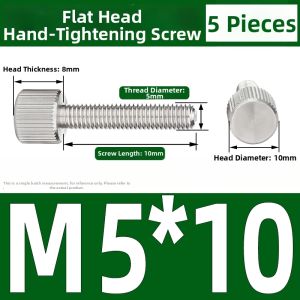 Yi Se Dian Zi | Single Head Fluted Stainless Steel Screw