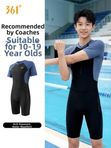 361° | Anti-embarrassment Mens One-piece Swimsuit XXL
