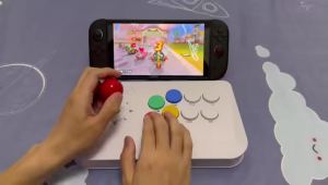 Data Frog | DATA FROG Y5A Bluetooth Arcade Fight Stick for Switch 2 Windows PC 2.4G Wired Mechanical Joystick Turbo Game Controller