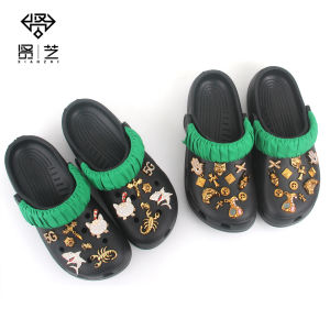 European Retro Style Crocs Charms Shoes DIY Shoes Buckle Accessories Crystal Diamond Clogs Decoration for Crocs
