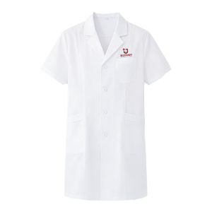 Wrinkle-Resistant Durable Lab Coat