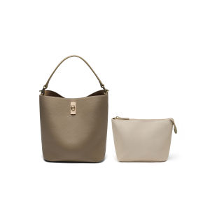 Belle | Summer New Gift Genuine Leather Bucket Bag