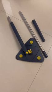 Alat Pel Lantai Segitiga Pembersih Mengepel Lantai Multifungsi Triangle Design Portable Mop - Bisa Langsung Press
